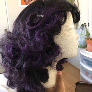 Curly fun wig